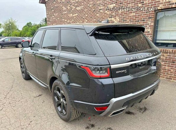 SALWR2SU7LA707406 2020 LAND ROVER RANGE Черный Задняя правая четверть