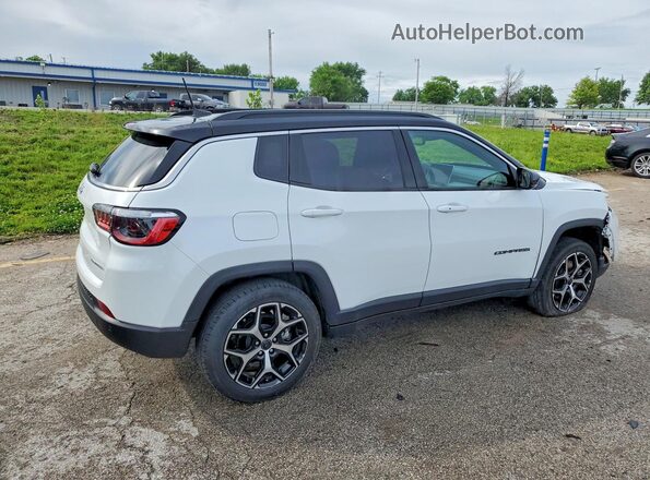 3C4NJDCN1ST600937 2025 JEEP COMPASS White Przód prawy
