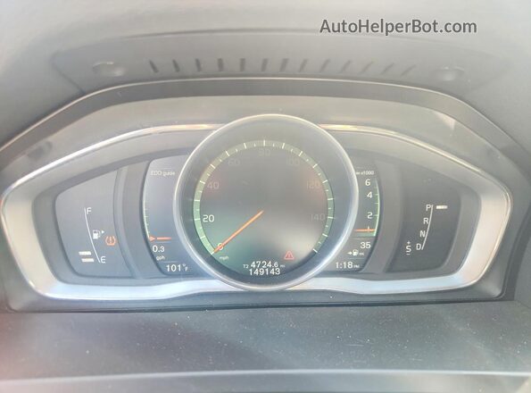 YV440MWK4J2052882 2018 VOLVO V60 Черный Вид задних сидений