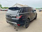 2020 Land Rover Range Rover Sport Hse Черный vin: SALWR2SU7LA707406