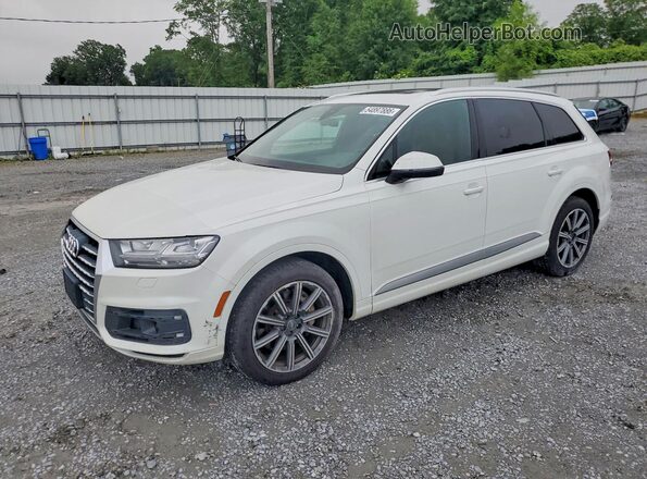 WA1VAAF78HD015230 2017 AUDI Q7 Белый Передняя левая четверть