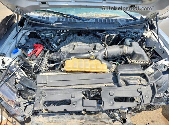 1FTFW1RG7HFB54311 2017 FORD F150 Silver Вид задньої частини салону