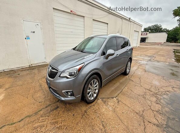 LRBFXCSAXLD155972 2020 BUICK ENVISION Gray Trasero derecho