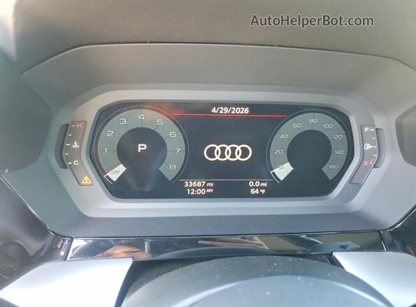 WAUAUDGY4RA101073 2024 AUDI A3 Черный Вид задних сидений