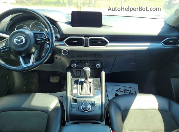 JM3KFBCM4M0101699 2021 MAZDA CX-5 Blue Вид задніх сидінь