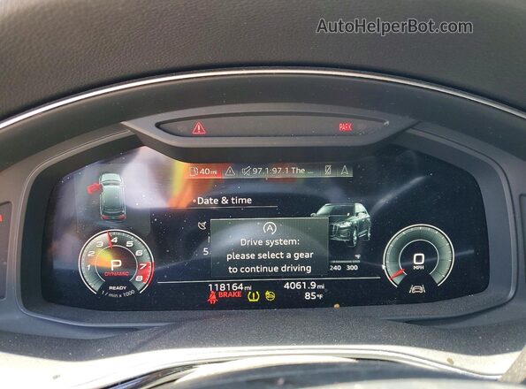WA1AJAF72MD014339 2021 AUDI Q7 Серебряный Вид задних сидений