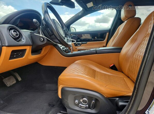 SAJXJ2GD1G8V92506 2016 JAGUAR XJL Black Widok deski rozdzielczej