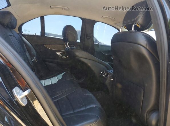 55SWF4JB9GU146651 2016 MERCEDES-BENZ C Black Vista interior trasera