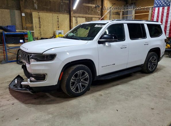 1C4SJVBP4RS139207 2024 JEEP WAGONEER Белый Передняя левая четверть