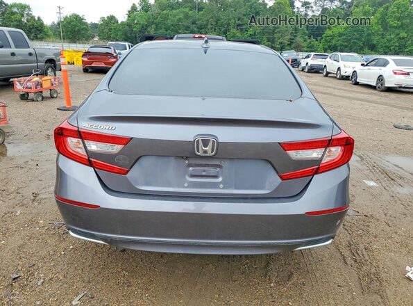 1HGCV1F49LA097200 2020 HONDA ACCORD Серый Вид сзади