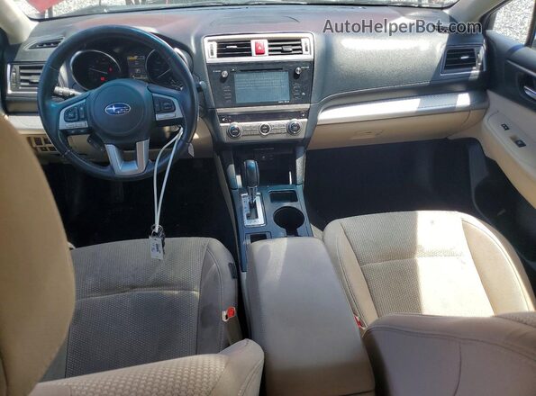 4S4BSADC3H3353917 2017 SUBARU OUTBACK Темно-бордовый Вид щитка приборов