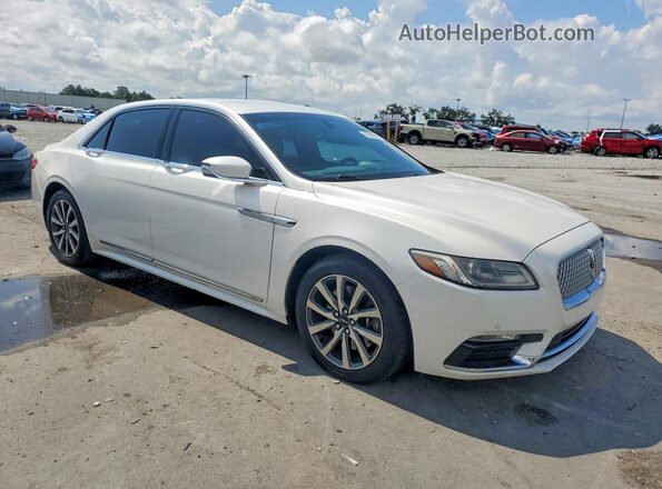 1LN6L9PK8J5601718 2018 LINCOLN CONTINENTA Белый Вид спереди
