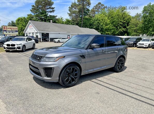 SALWZ2RE2LA882077 2020 LAND ROVER RANGE Серый Задняя правая четверть