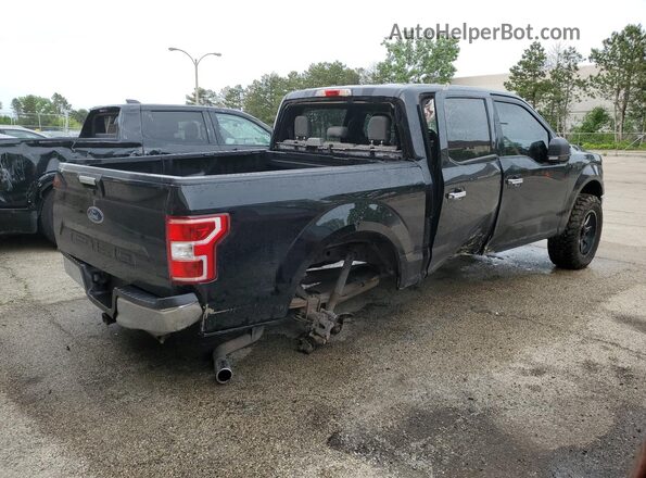 1FTEW1EP3JKC23526 2018 FORD F150 Черный 