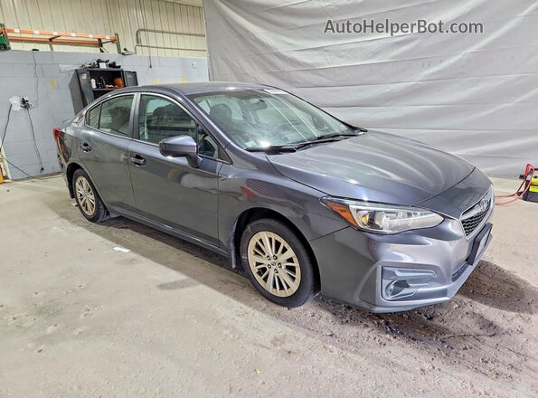 4S3GKAB66J3619427 2018 SUBARU IMPREZA Серый Вид спереди
