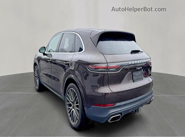 WP1AA2AY2MDA03187 2021 PORSCHE CAYENNE Charcoal Задня права чверть