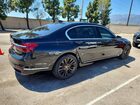 2016 Bmw 750 I Черный vin: WBA7F0C59GGM20875