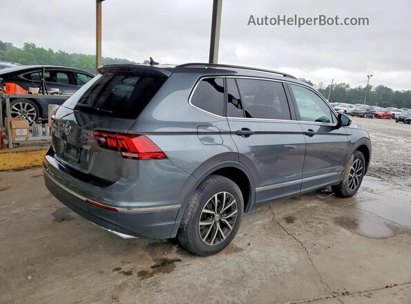 3VV3B7AX8MM039001 2021 VOLKSWAGEN TIGUAN Серый Передняя правая четверть