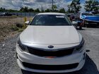 2016 Kia Optima Lx White vin: KNAGT4L32G5087431