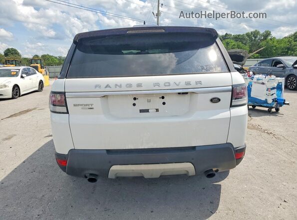 SALWR2VFXGA639153 2016 LAND ROVER RANGE Белый Вид салона спереди