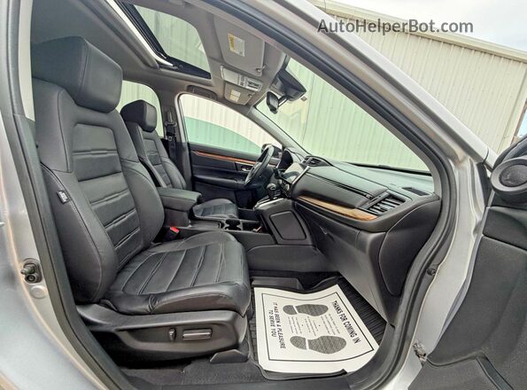 7FARW2H86JE045642 2018 HONDA CR-V Silver Vista trasera