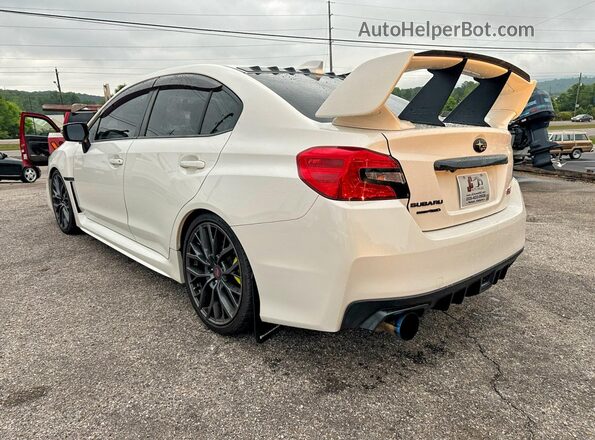 JF1VA2W65J9829255 2018 SUBARU WRX Белый Передняя правая четверть