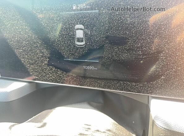 KMHL64JA0SA464859 2025 HYUNDAI SONATA Gray Вид щитка приладів