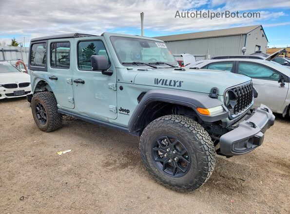 1C4PJXDN2RW159994 2024 JEEP WRANGLER Серый Вид спереди
