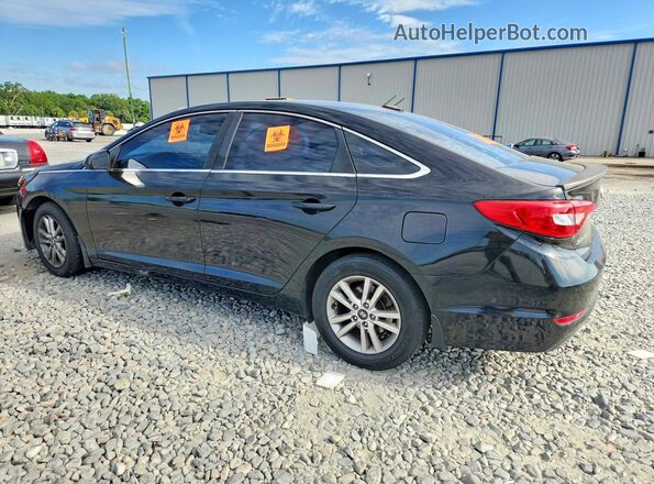 5NPE24AF8GH322148 2016 HYUNDAI SONATA Черный Задняя правая четверть