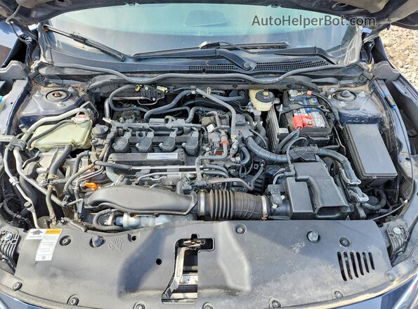 JHMFC1F99JX011972 2018 HONDA CIVIC Синий Вид подкапотного пространства