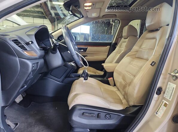 5J6RW2H93HL022907 2017 HONDA CR-V Tan Вид панелі приладів