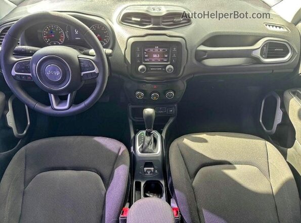ZACNJAAB2LPL15502 2020 JEEP RENEGADE Red Вид щитка приладів