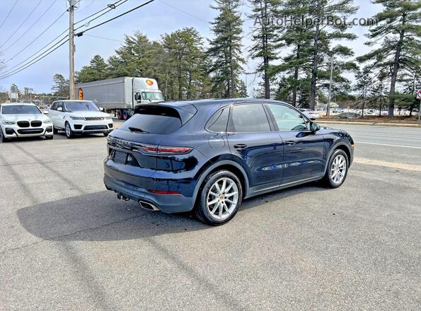 WP1AA2AY3KDA00814 2019 PORSCHE CAYENNE Blue Vista frontal