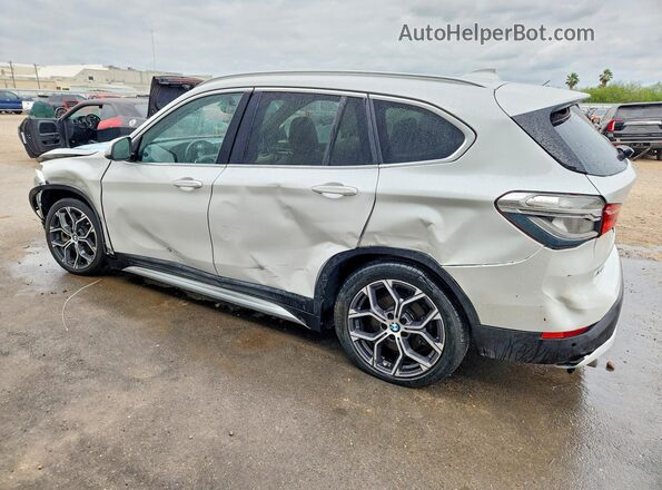 WBXJG7C01L5R93829 2020 BMW X1 Белый Задняя левая четверть