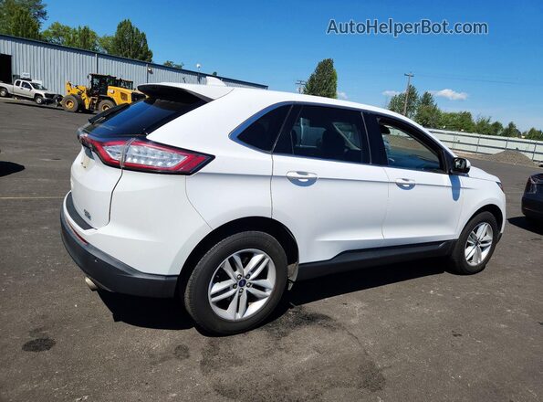 2FMPK4J99JBC61071 2018 FORD EDGE Белый Передняя правая четверть