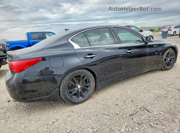JN1EV7ARXHM837861 2017 INFINITI Q50 Черный Передняя правая четверть