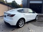 2021 Tesla Model Y Белый vin: 5YJYGDEE5MF295078