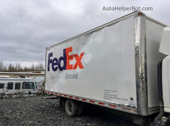 54DC4W1D7MS205438 2021 ISUZU NPR Белый Задняя левая четверть