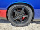 2018 Dodge Challenger R Blue vin: 2C3CDZBT5JH205019 Damage: Right Rear Wheel, Curb Rash, 7 To 8 Inches