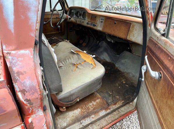 1002PF3264A 1964 GMC C Red Rear view