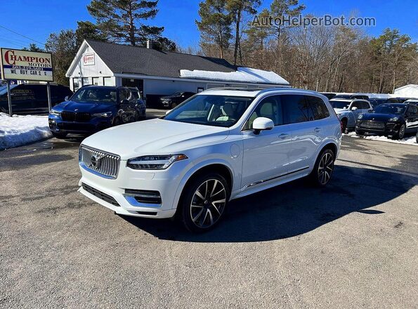 YV4BR0CK7M1700459 2021 VOLVO XC90 Белый Задняя правая четверть