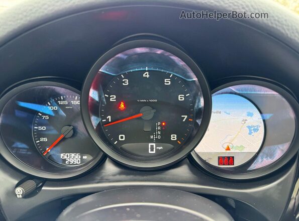 WP1AA2A54MLB03660 2021 PORSCHE MACAN Черный Вид щитка приборов