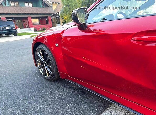 JTHGZ1B23S5093139 2025 LEXUS IS Красный Панорамный вид салона 360°