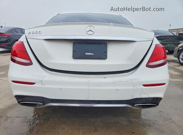 WDDZF4JB0HA240769 2017 MERCEDES-BENZ E White Widok wnętrza z przodu