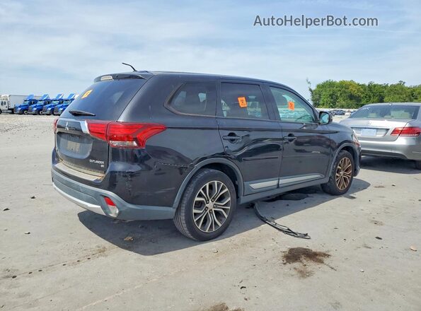 JA4AD3A35GZ004354 2016 MITSUBISHI OUTLANDER Черный Передняя правая четверть