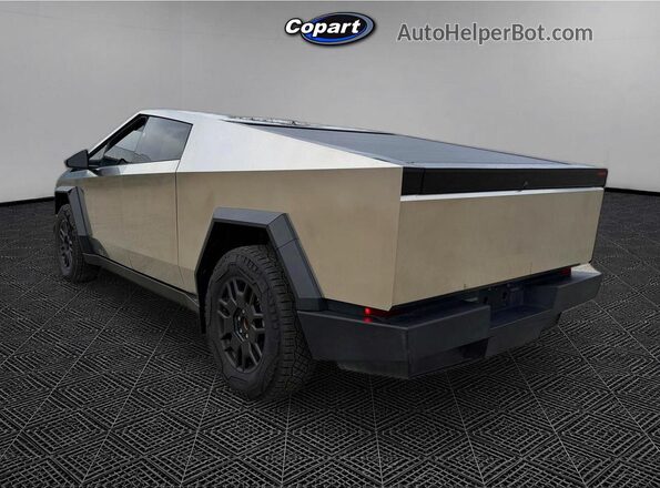 7G2CEHEE3RA048554 2024 TESLA CYBERTRUCK Gray Передня права чверть