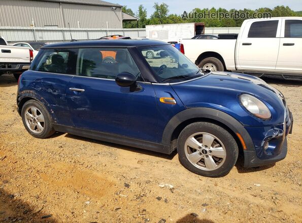 WMWXP5C58J2G64096 2018 MINI COOPER Синий Вид спереди