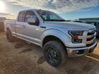 2016 Ford F150 Super Cab Silver vin: 1FTEX1EP7GFB66715