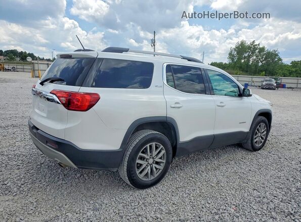 1GKKNLLA8KZ203673 2019 GMC ACADIA Белый Передняя правая четверть
