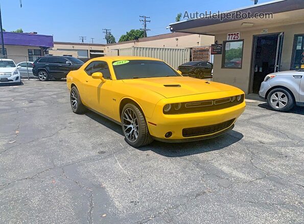 2C3CDZBT1HH639514 2017 DODGE CHALLENGER Желтый Задняя левая четверть